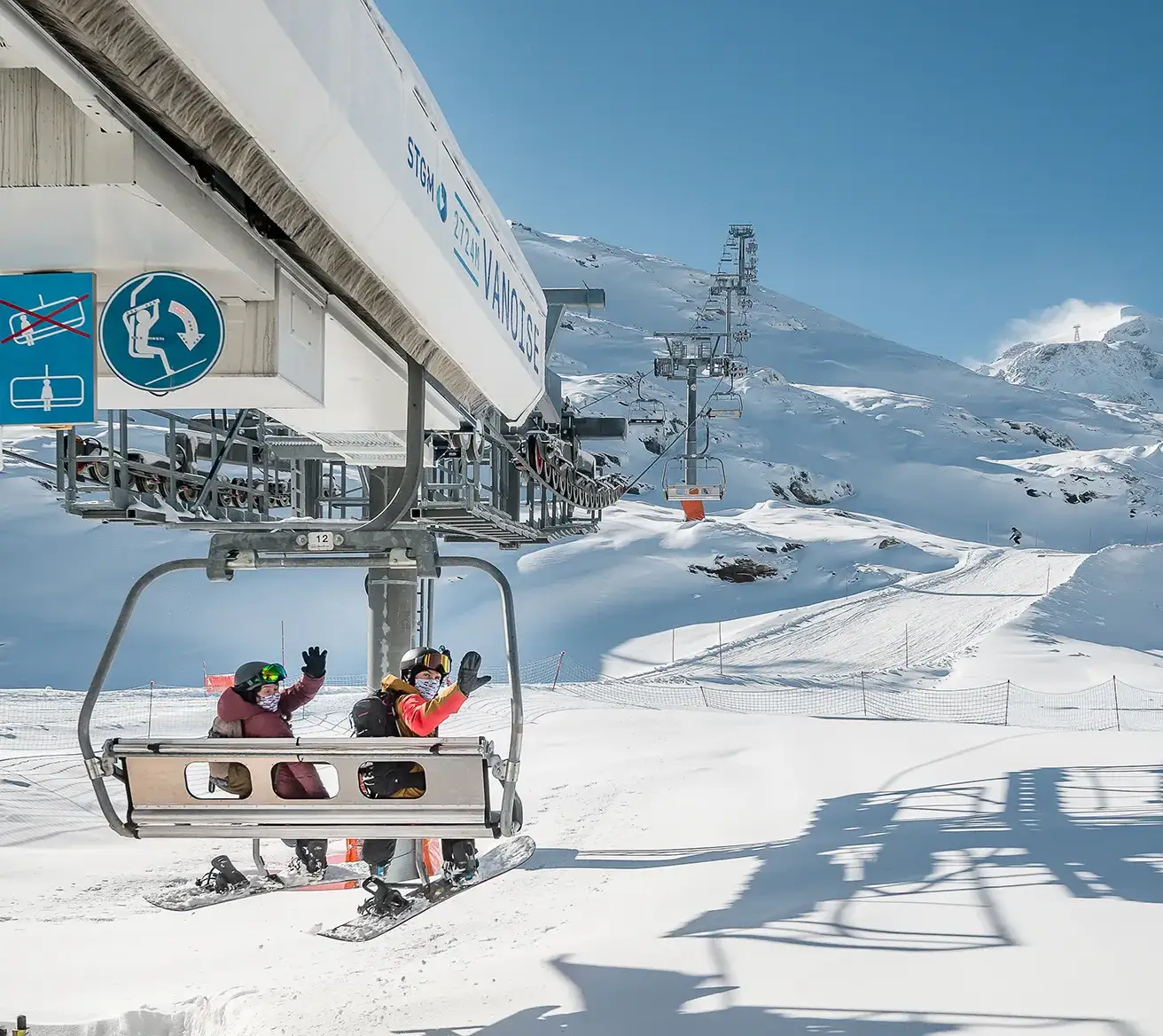 Le cadre exceptionnel de Tignes Le Lac Un environnement idéal pour progresser