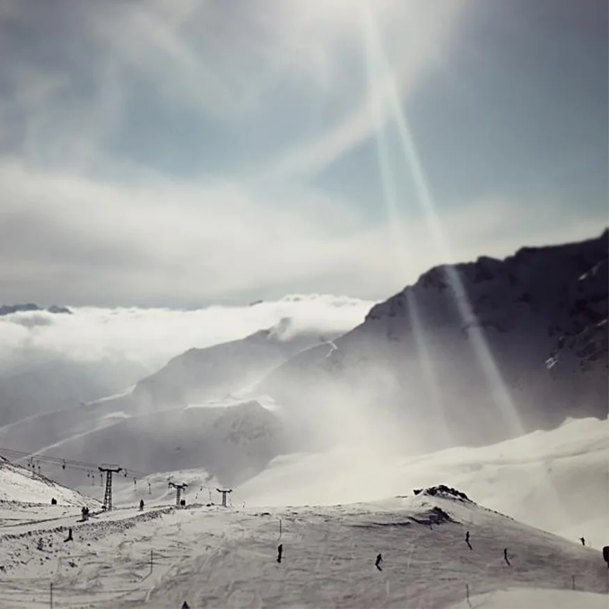 Petite Balme / Télégraphe : une descente freeride intermédiaire entre rochers et grands espaces à Tignes