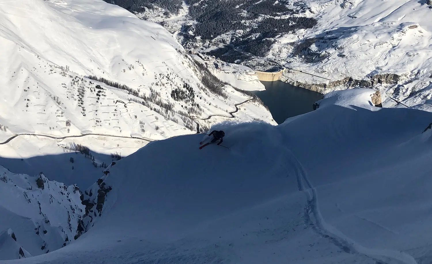 Votre guide hors-piste à Tignes vous mène aux Oreilles de Mickey